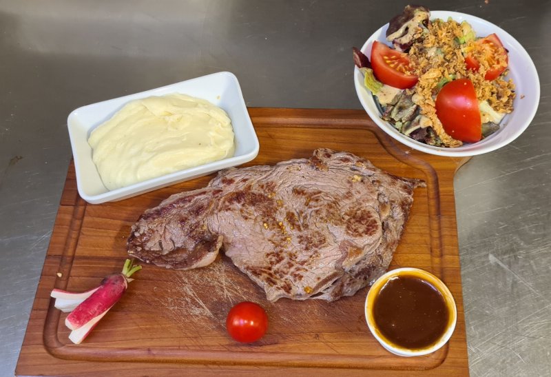 La pizarra del día de Auberge Saint Jacques