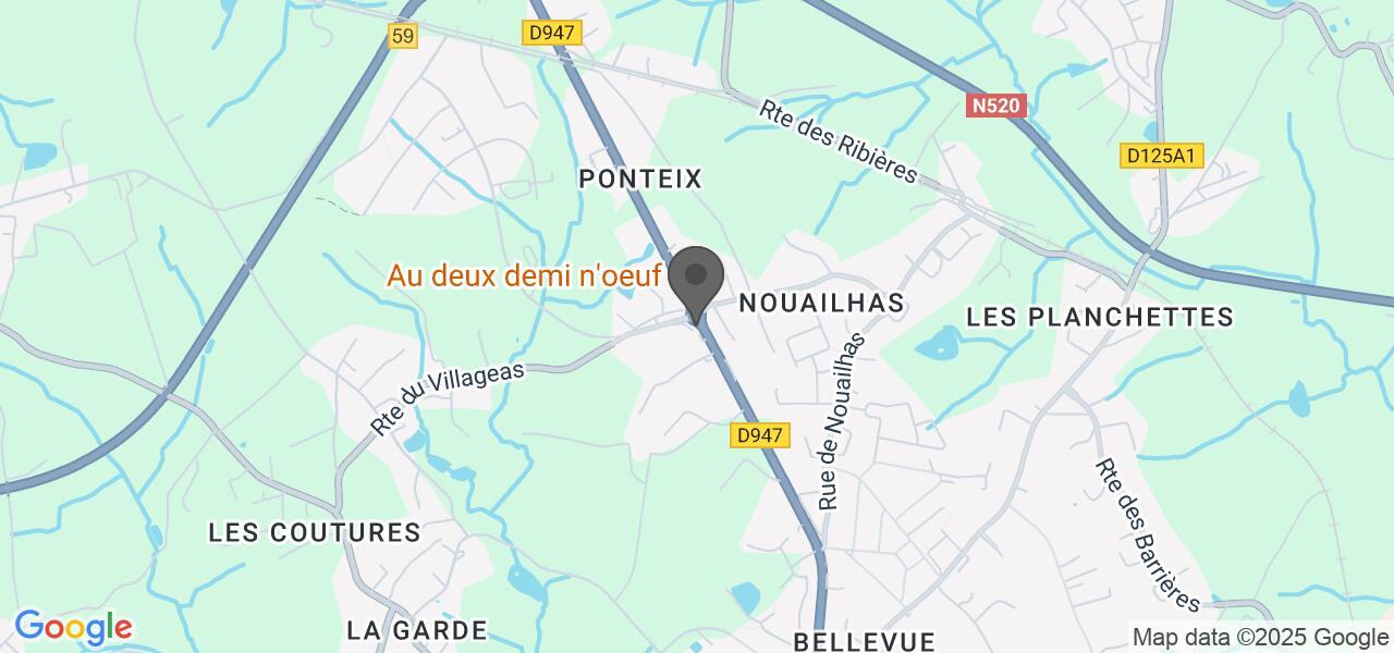 Plan d'accès — Francky La Bonne Pâte - Couzeix