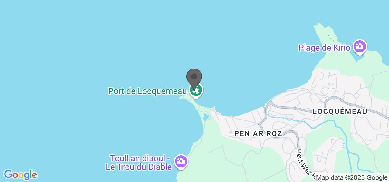 Plan d'accès — Les Filets Bleus
