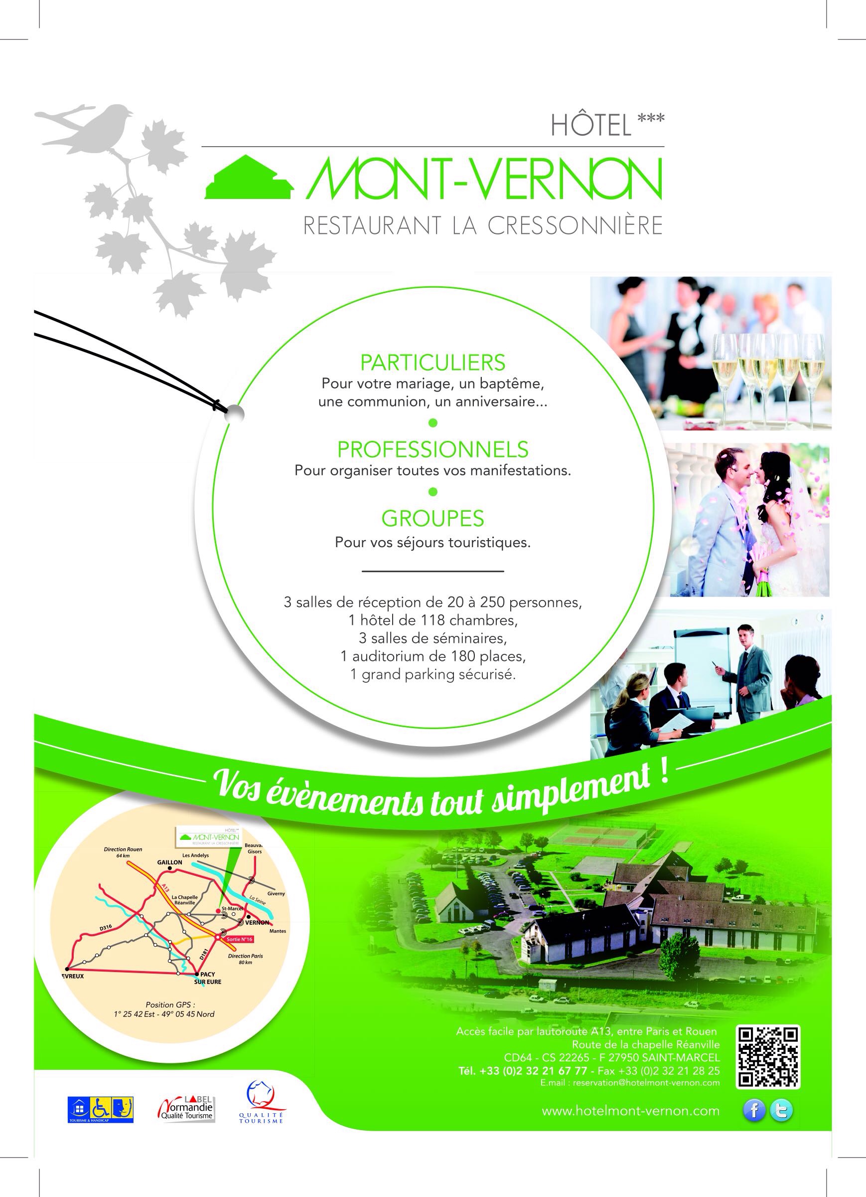 La Cressonnière (hôtel du Mont Vernon)