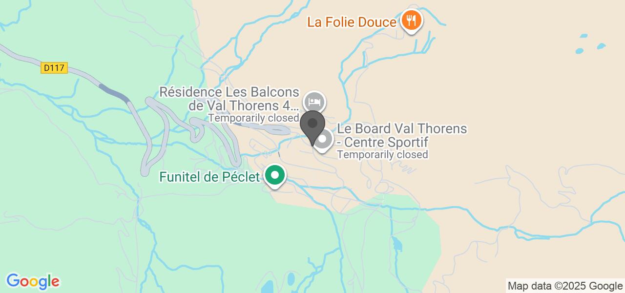 Plan d'accès — Restaurant La Moutière