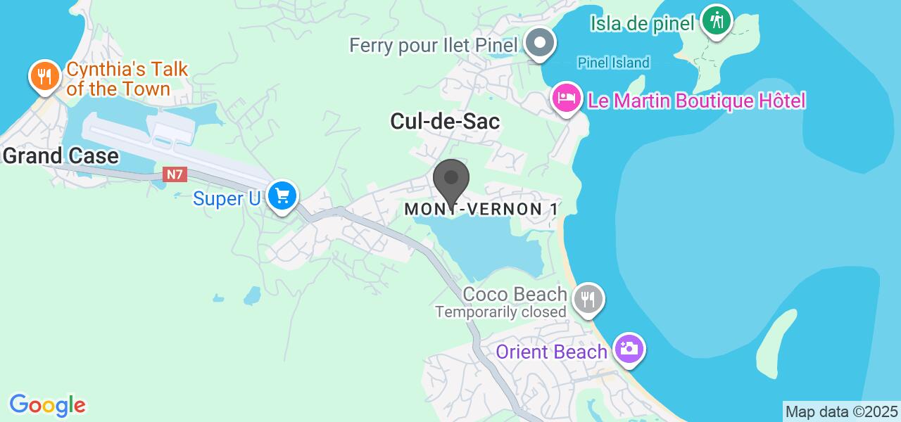 Plan d'accès — VILLA HIBISCUS 