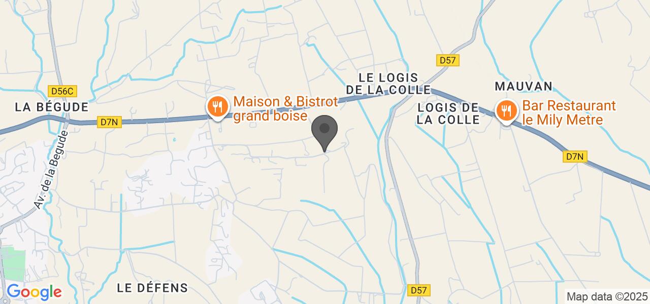 Access map — Maison Grand Boise