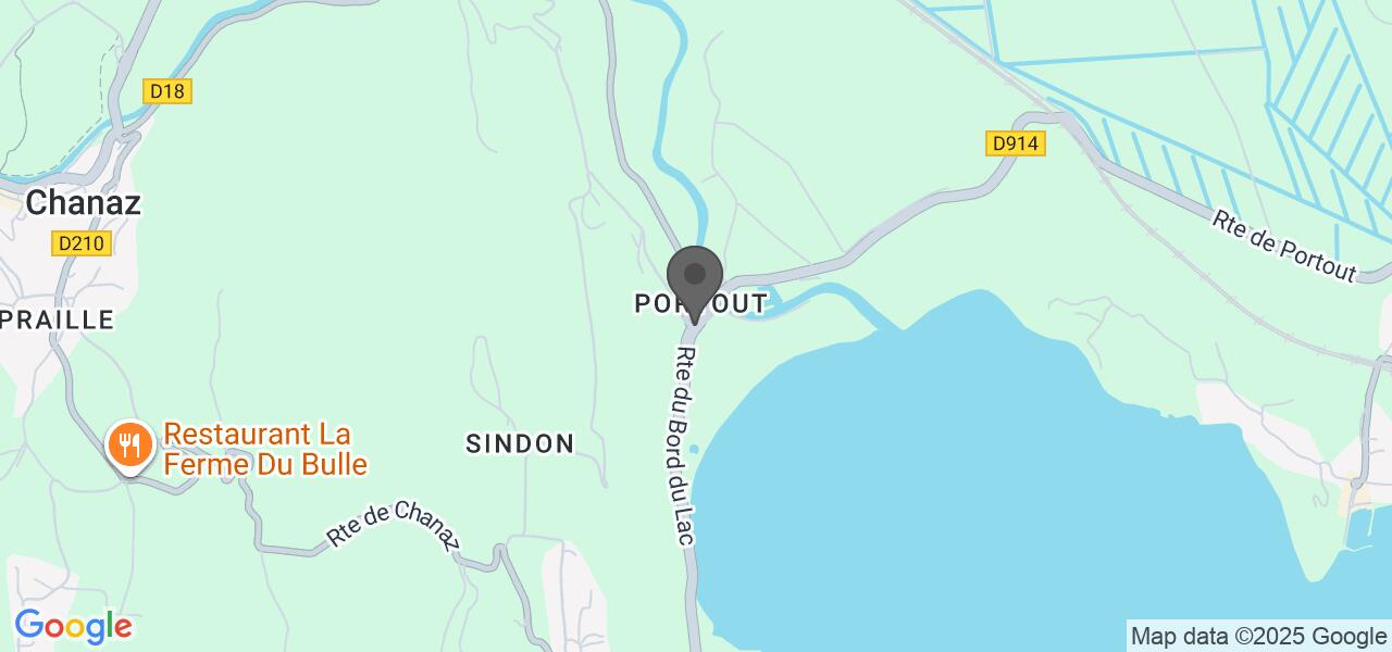 Access map — Auberge de Portout