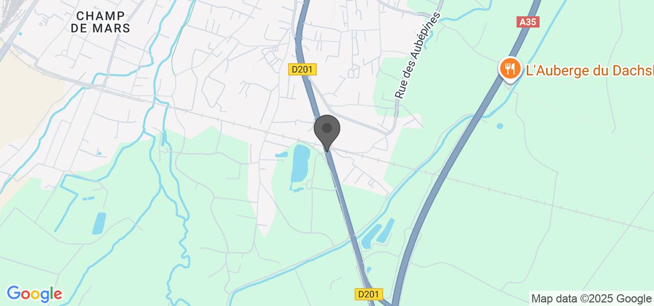 Access map — la table du lac