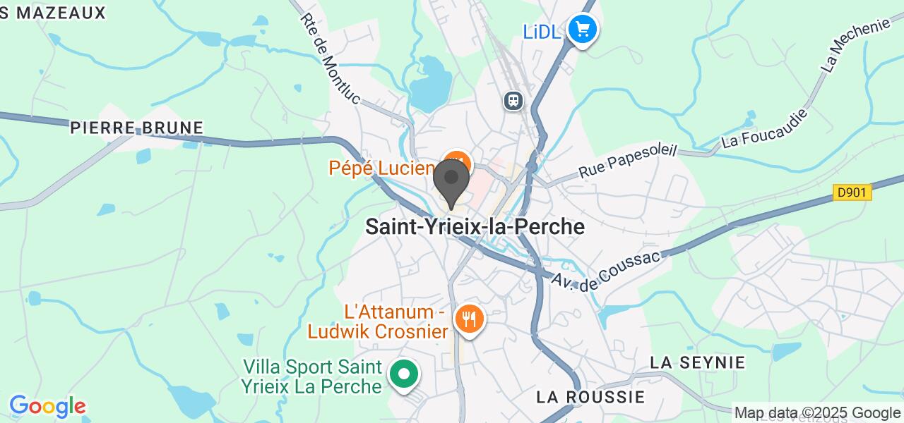 Plan d'accès — La Trattoria du Moustier