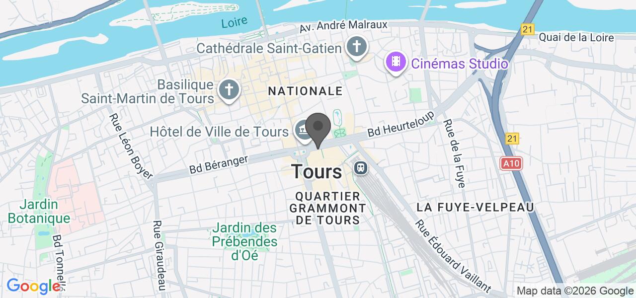 Plan d'accès — Hôtel Oceania L'Univers