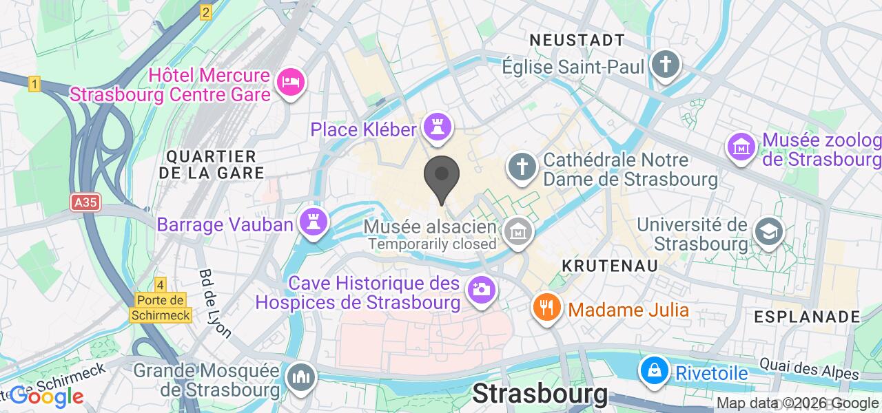 Plan d'accès — Brasserie boehm