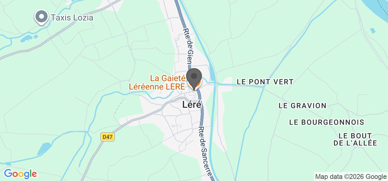 Plan d'accès — La Gaieté Léréenne