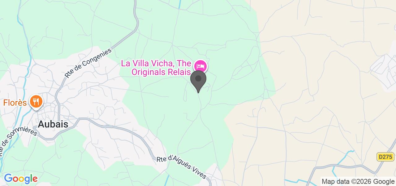 Plan d'accès — La Villa Vicha, Restaurant Hygge