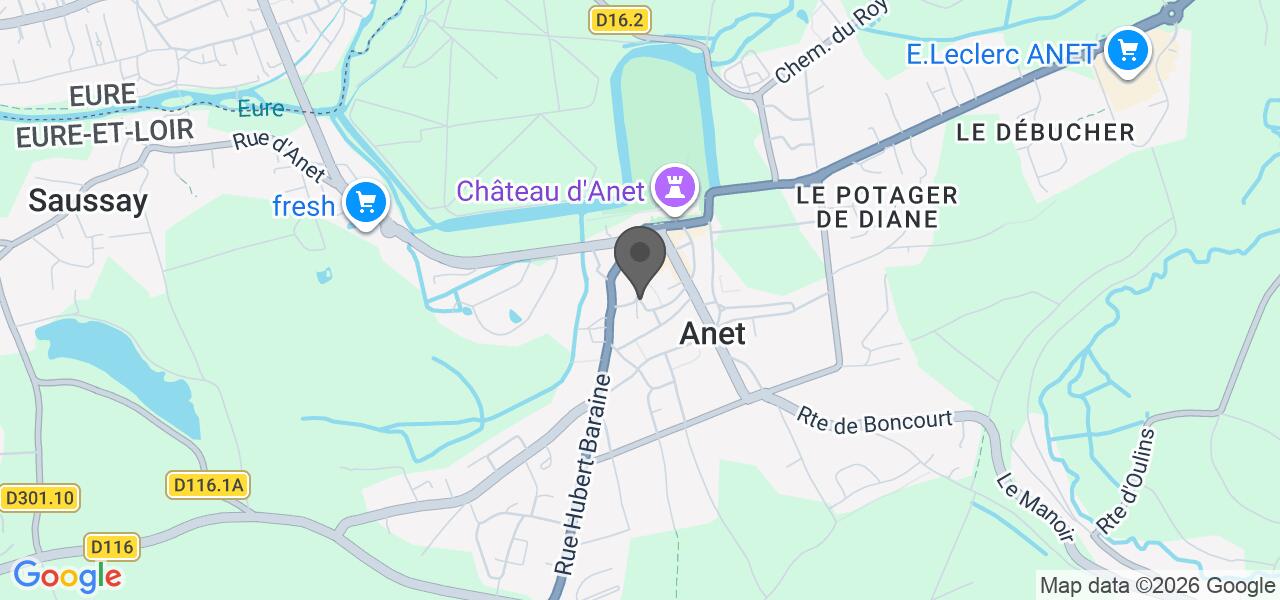 Plan d'accès — AUBERGE DE LA ROSE