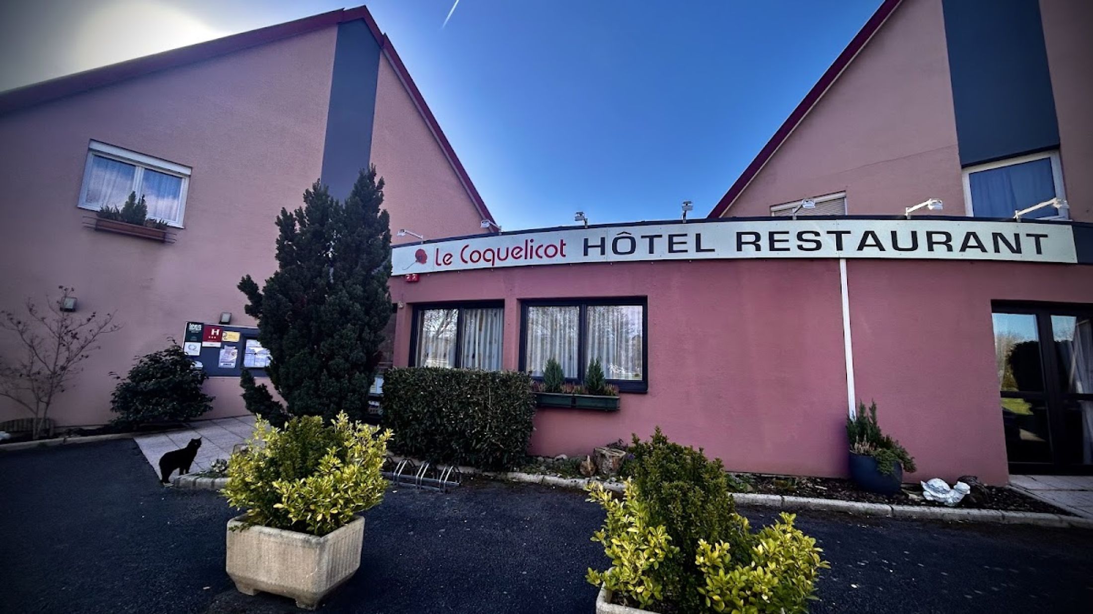 Hotel Restaurant Le Coquelicot Logis à Burnhaupt Le Haut.