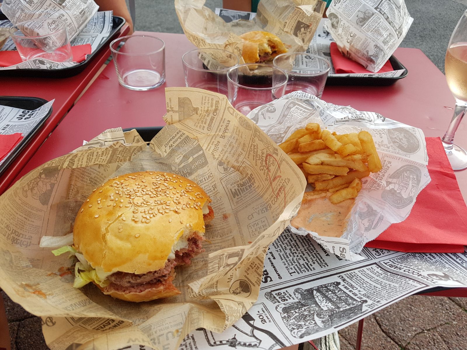 Burger fermier des Enfants Rouges