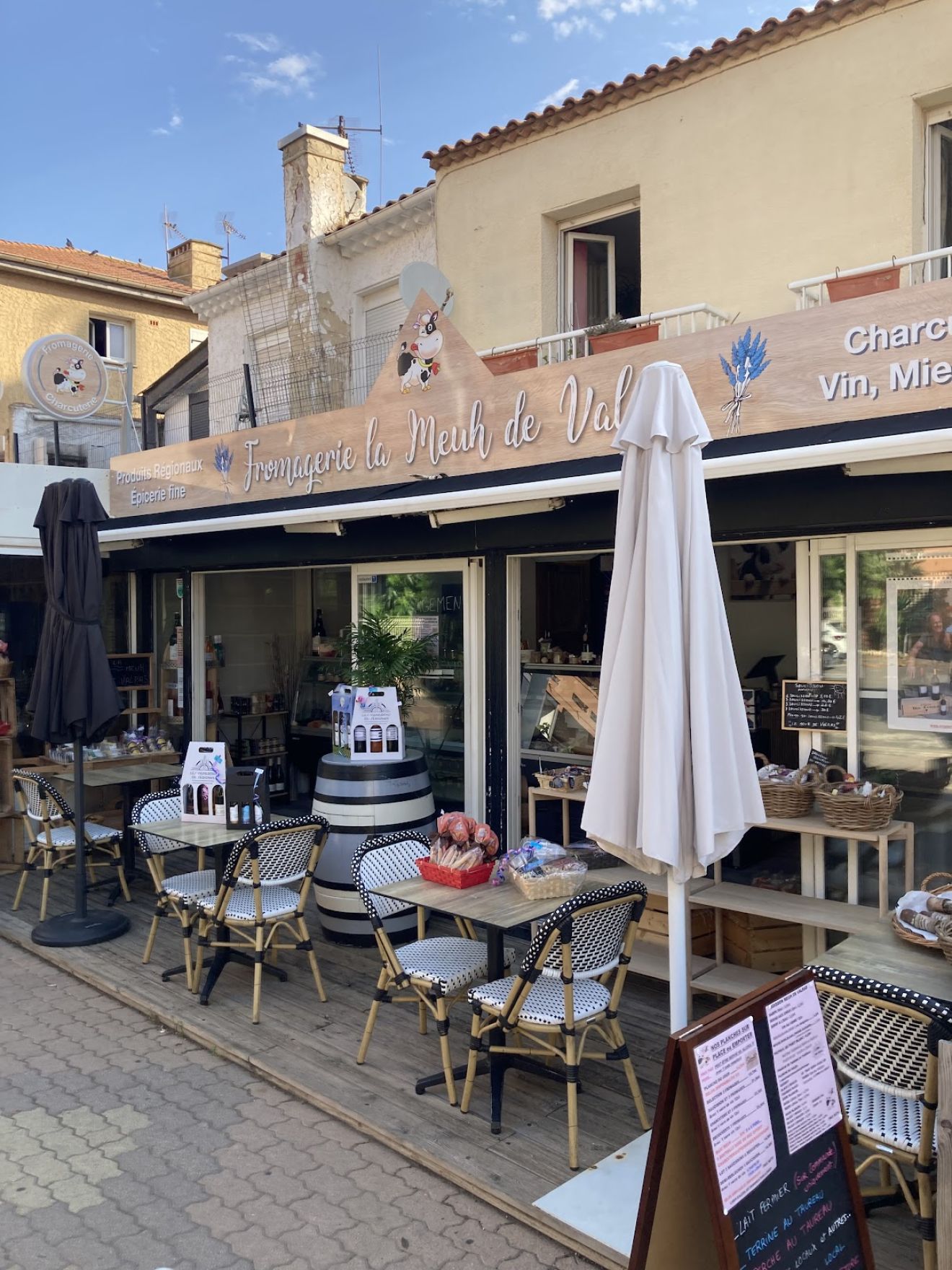 Fromagerie la meuh de valras plage