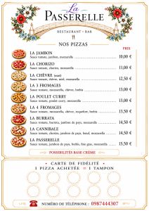 Restaurant la Passerelle