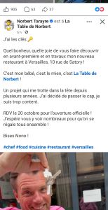 La Table de Norbert