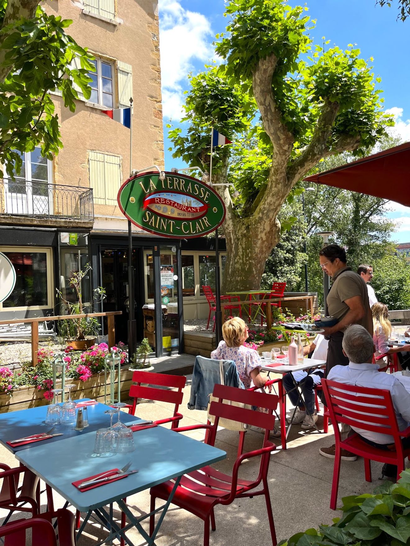 Restaurant Terrasse Saint Clair-Caluire