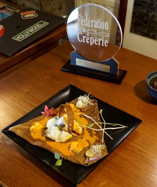 L'ardoise du jour de Crêperie La Fregate