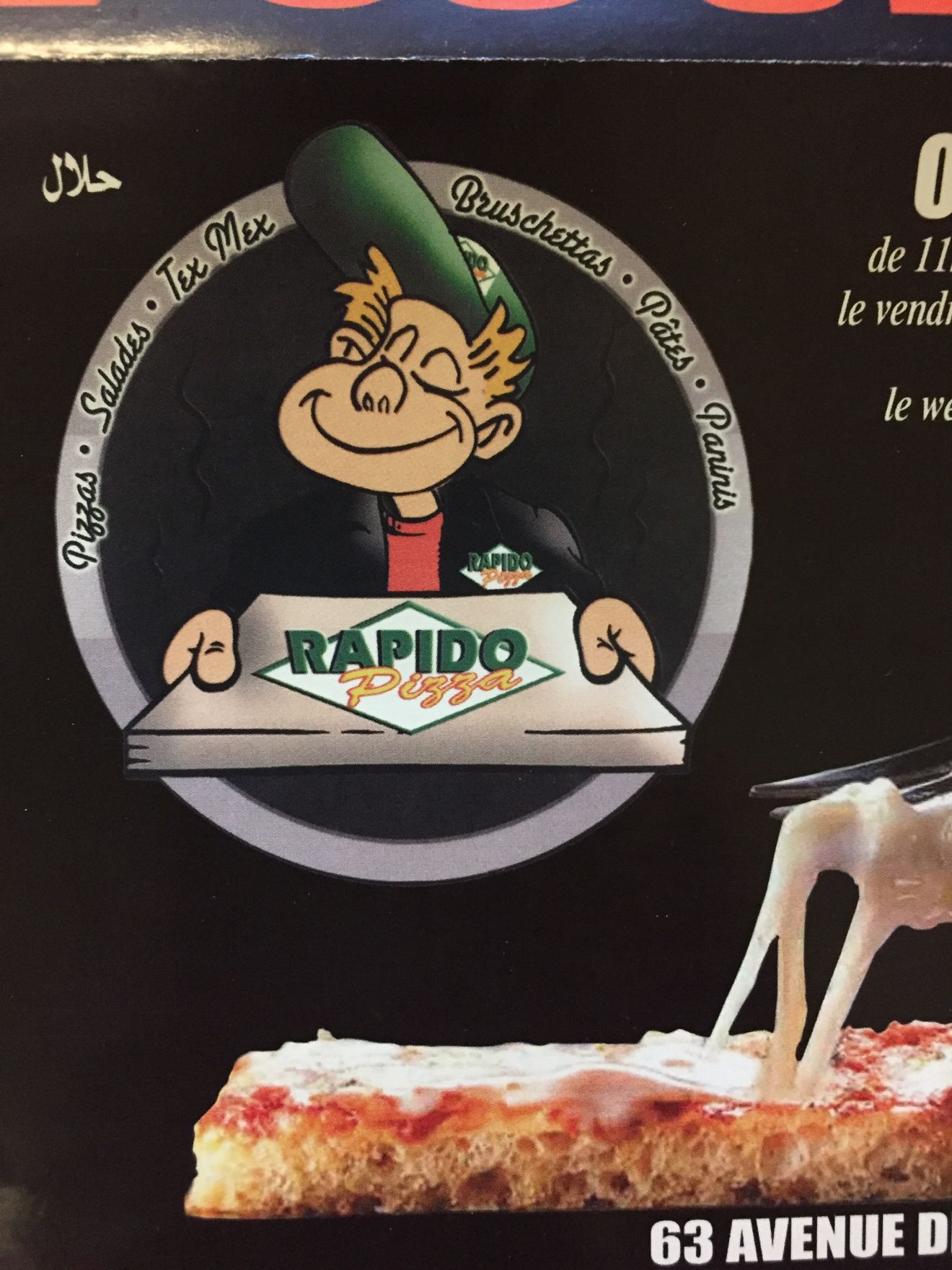Rapido pizza