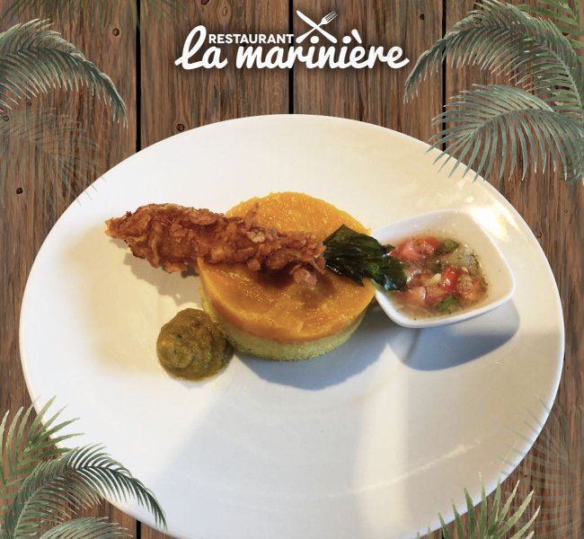 L'ardoise du jour de Restaurant La Marinière Guyane