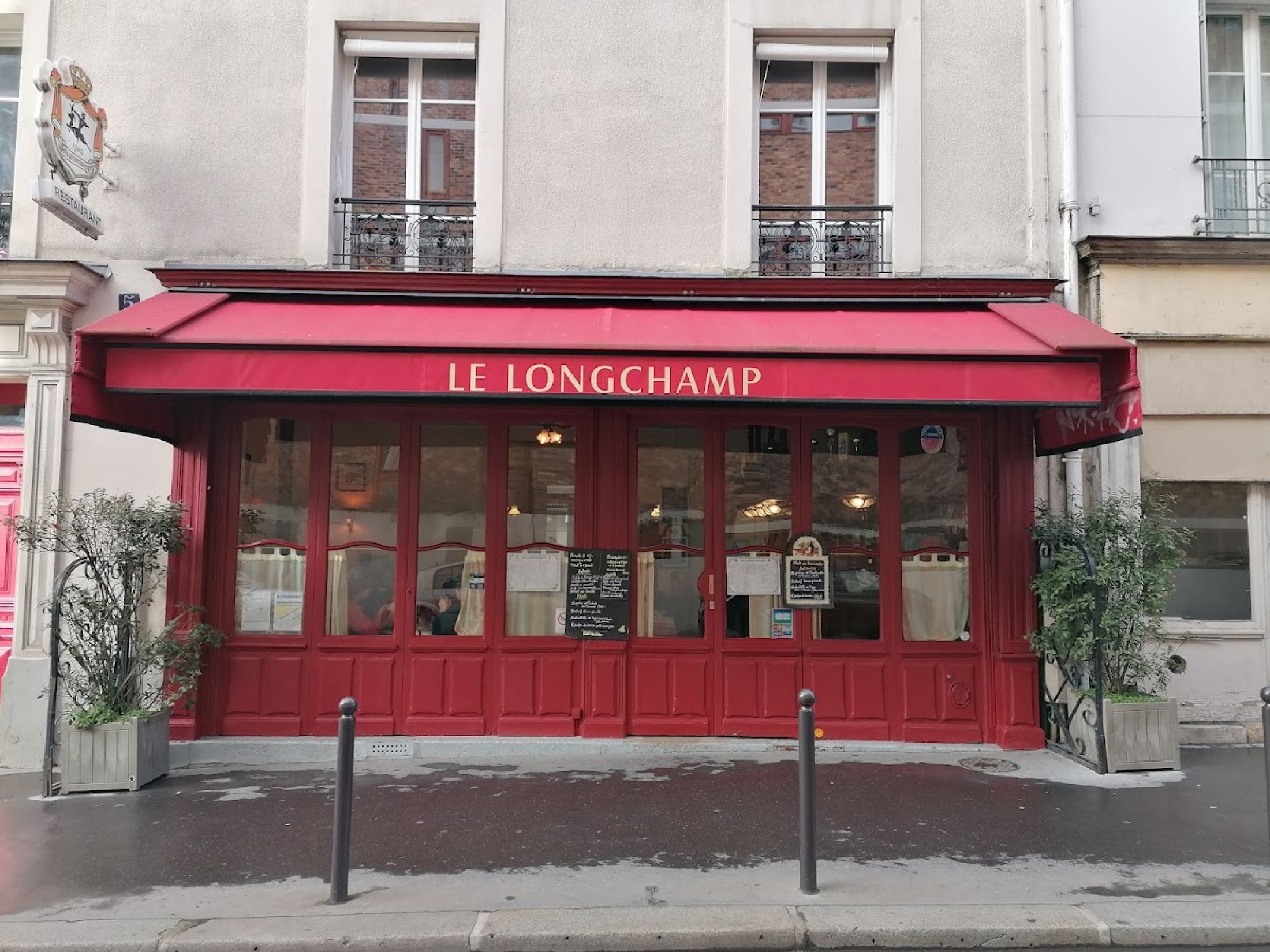 Restaurant le longchamp — restaurante en Paris | icioncuisine.com