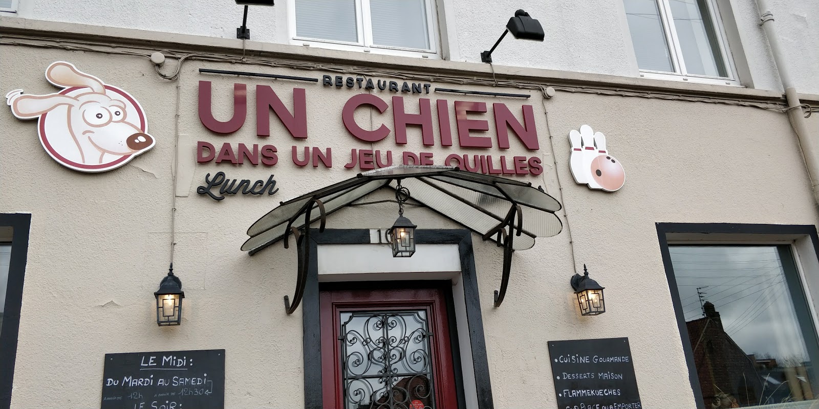 Un chien dans un jeu de quilles — photo 3