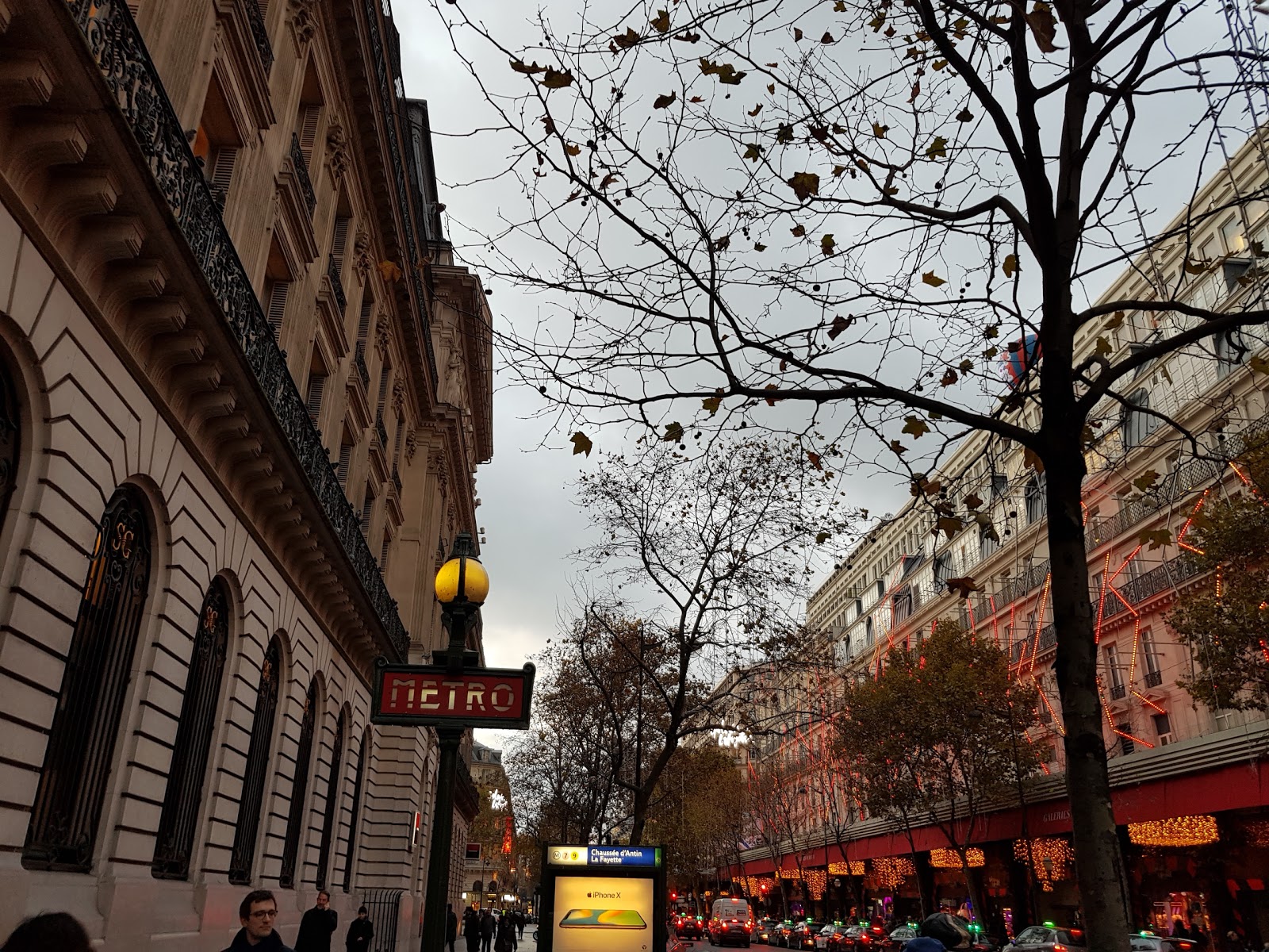 haussmann galeries lafayette / tafa traiteur asiatique