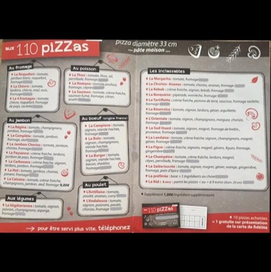 Aux 110 Pizzas