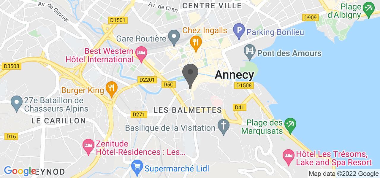 Anfahrtsplan — Les Chineurs de la Cuisine