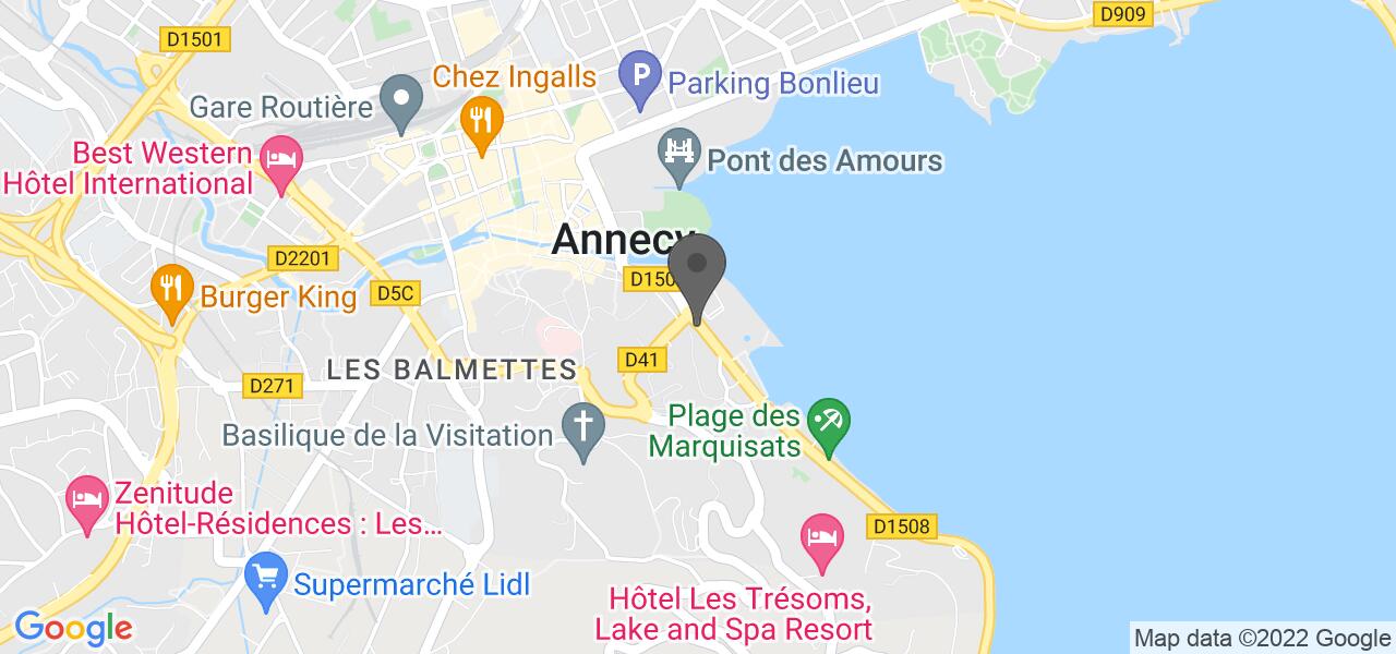 Plan d'accès — Ô Bon Bec (hôtel le Pelican)