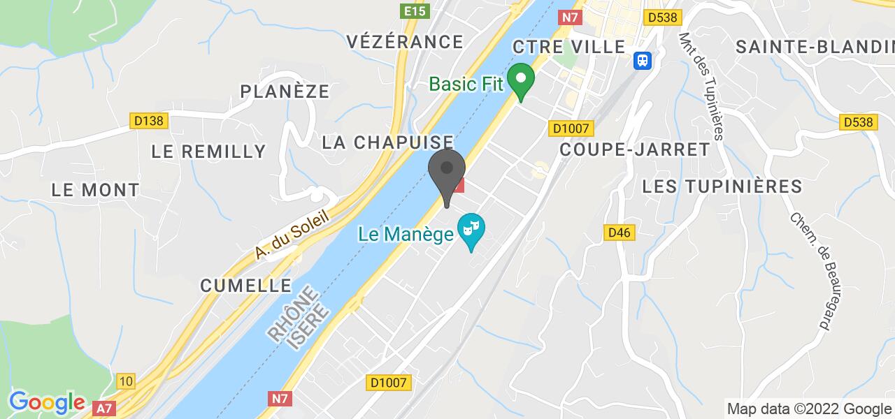 Plan d'accès — Lycée Hôtelier Bellerive