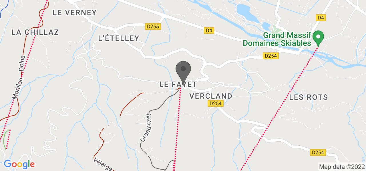 Plan d'accès — La Reposette