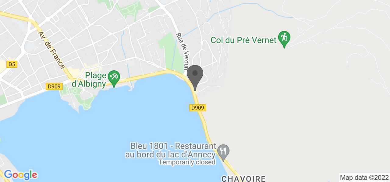 Plan d'accès — Chez Cocotte