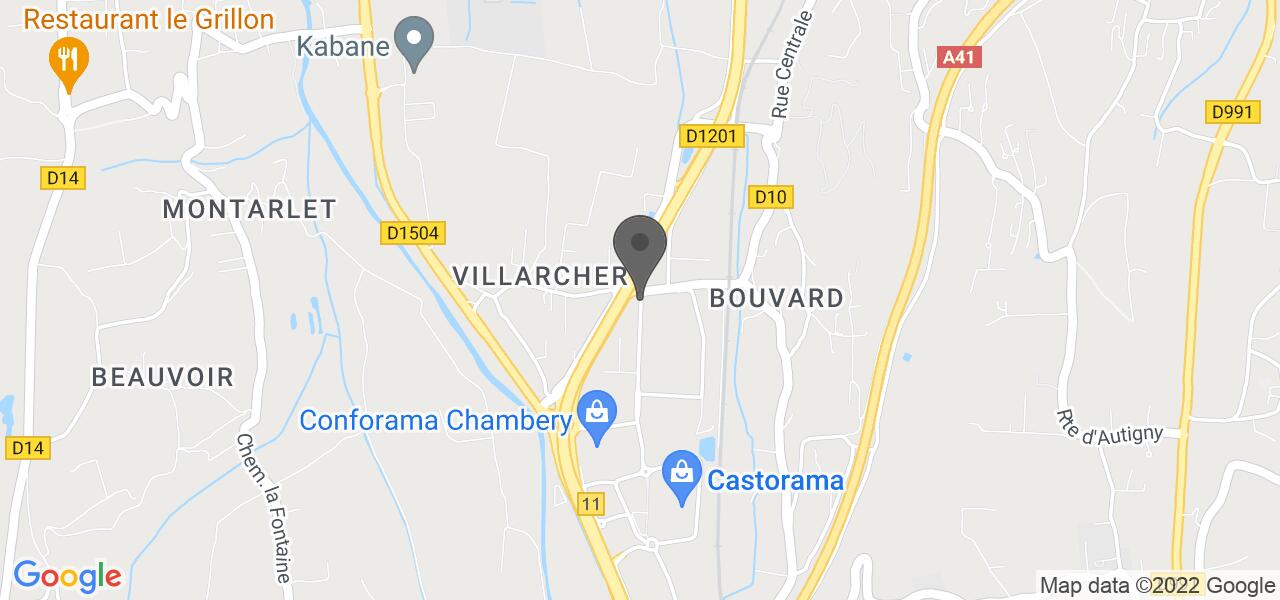 Access map — L'Entrenous