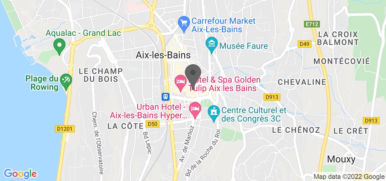 Plan d'accès — Le Carré d'As
