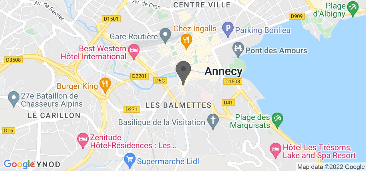 Plan d'accès — Mazette