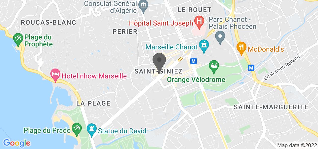 Plan d'accès — L'Entrecote du Huitième