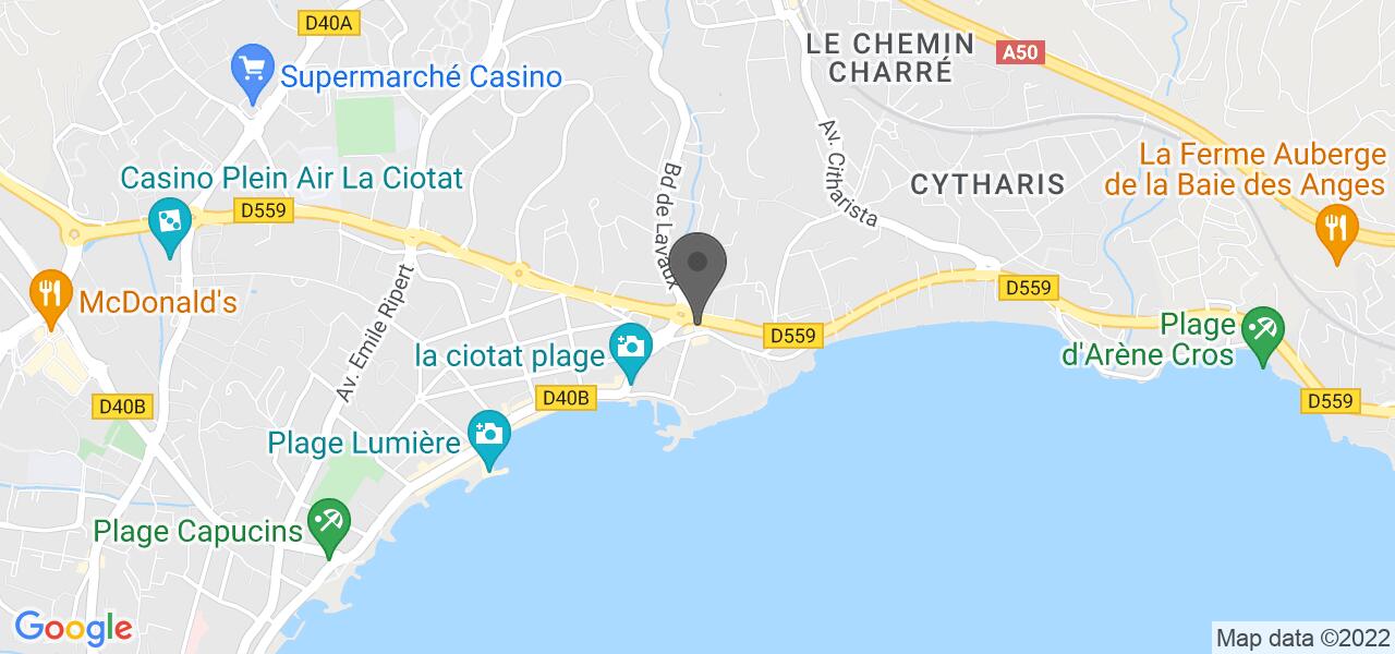 Plan d'accès — Le Carpe Diem