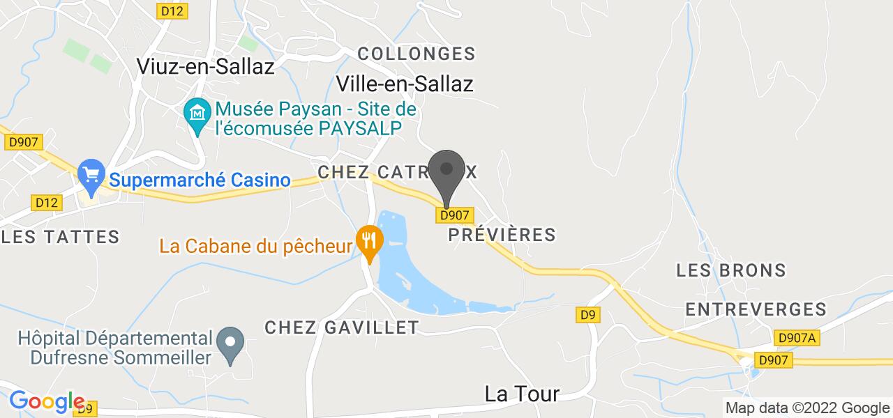Plan d'accès — Sens'o