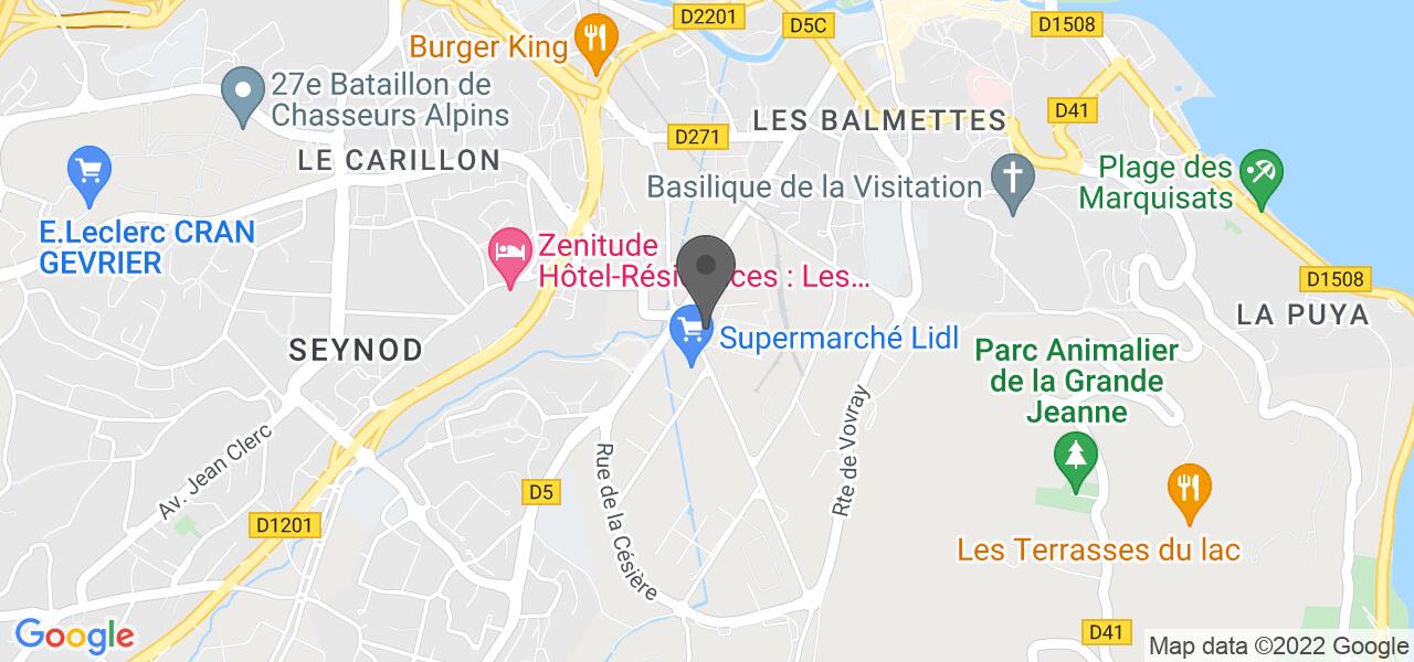 แผนที่การเดินทาง — Le Manai Café