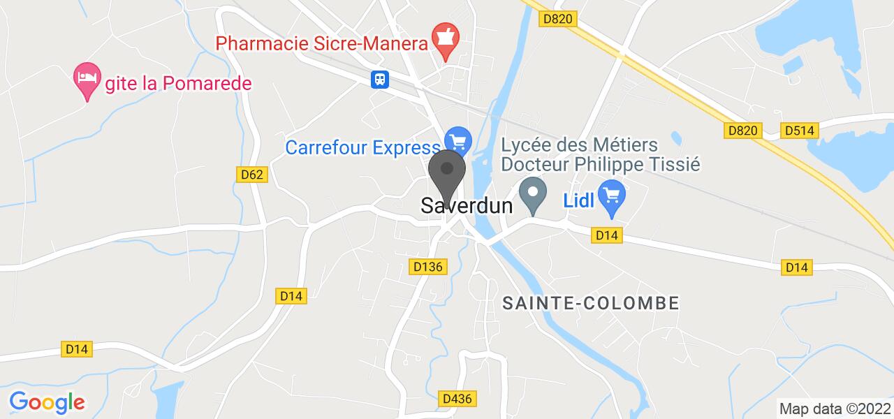 Plan d'accès — La grignothèque