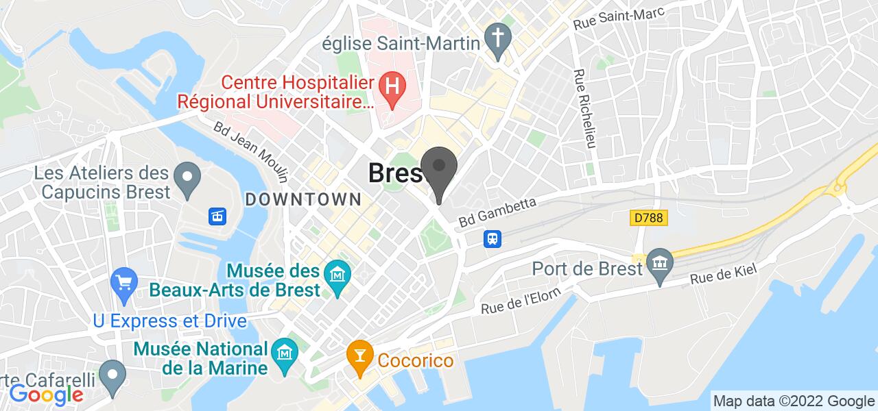 Access map — Le Ruffé
