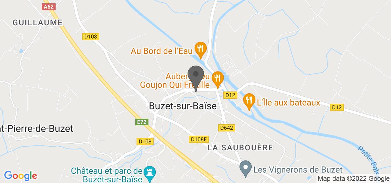 Plan d'accès — Le Vigneron