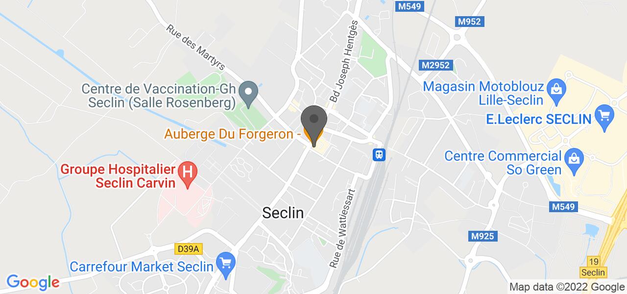 アクセスマップ — Auberge du Forgeron