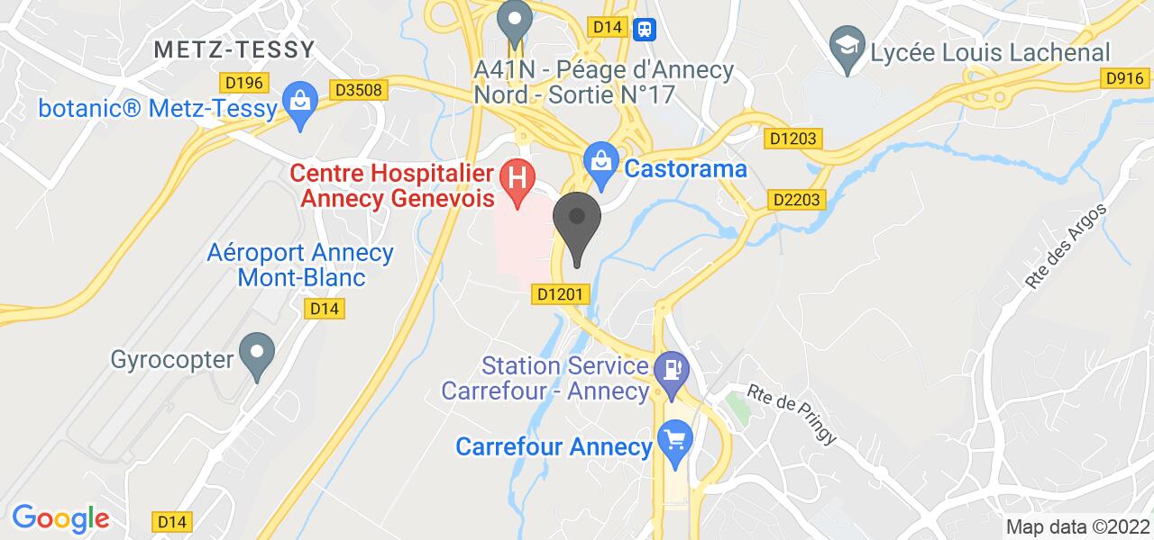 Anfahrtsplan — Au Fil Des Jours