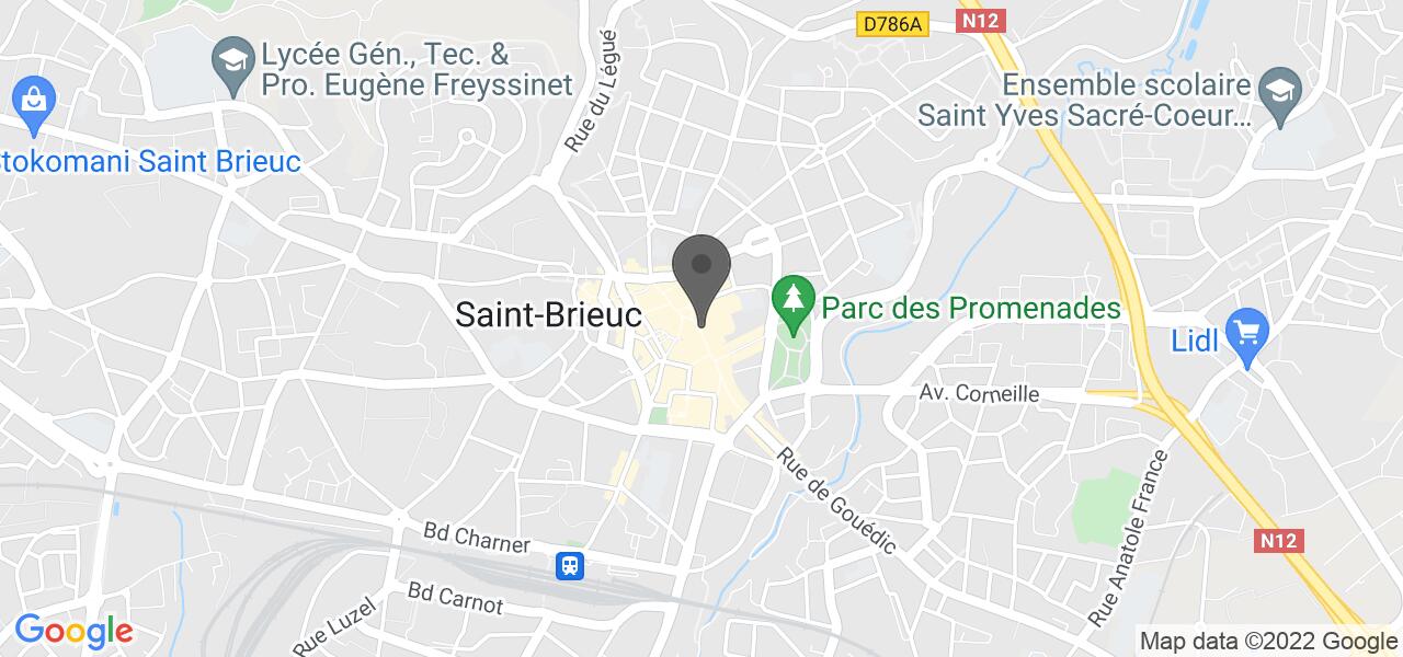 Plan d'accès — Le Koadenn