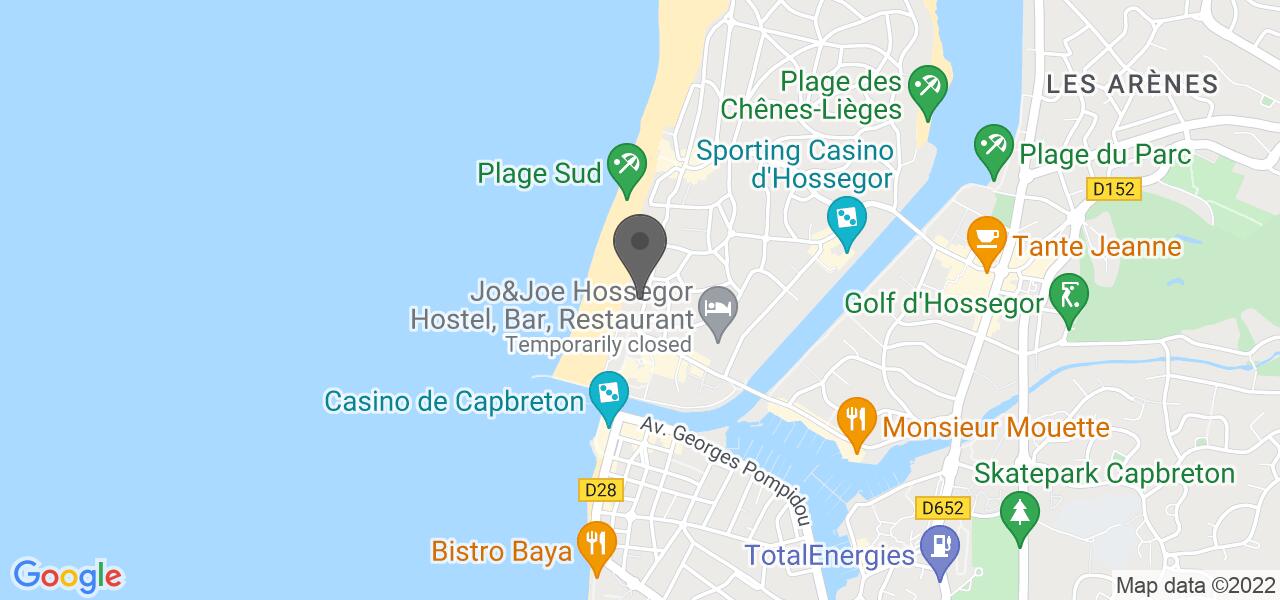 Mapa de acceso — Jean des Sables
