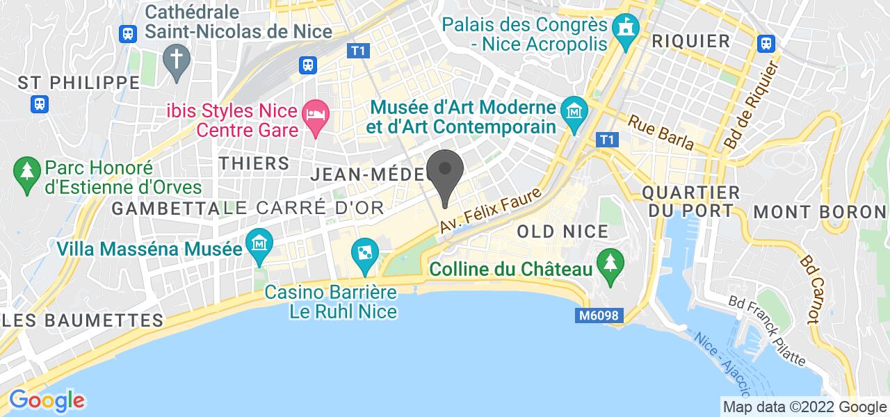 Plan d'accès — Casa Nissa