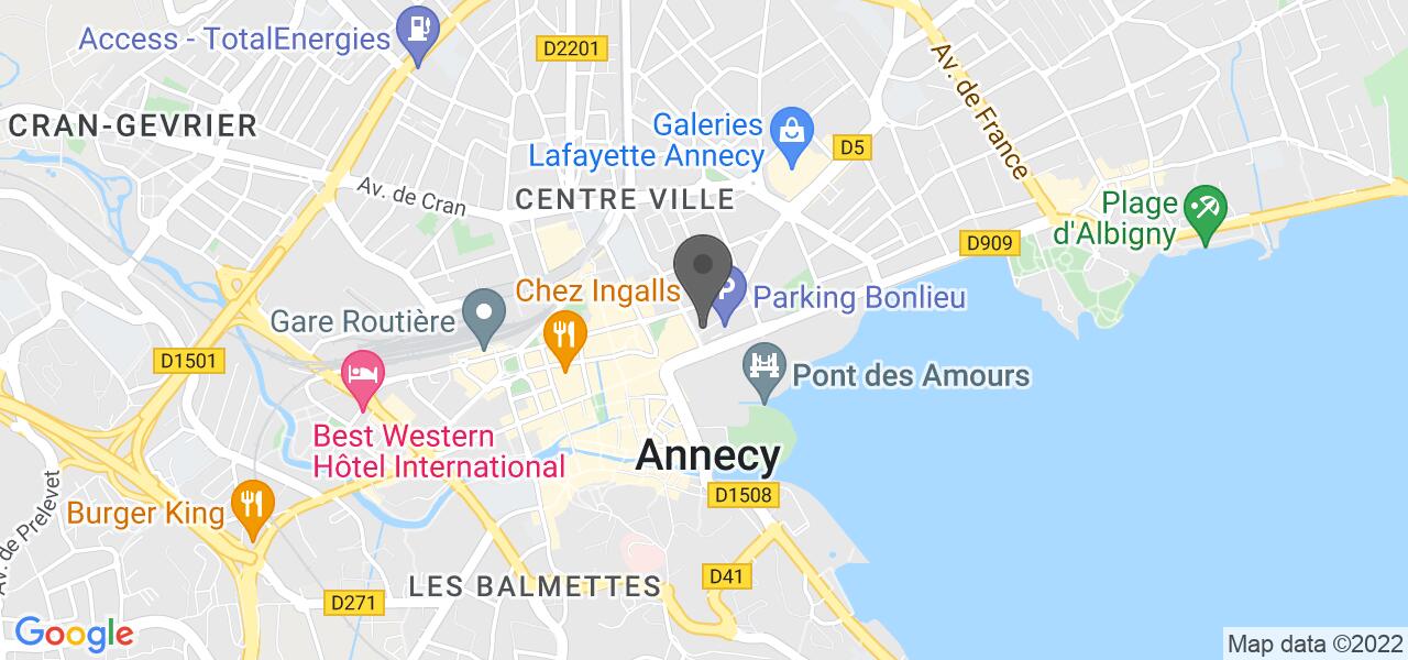 Mappa di accesso — La Belle Époque