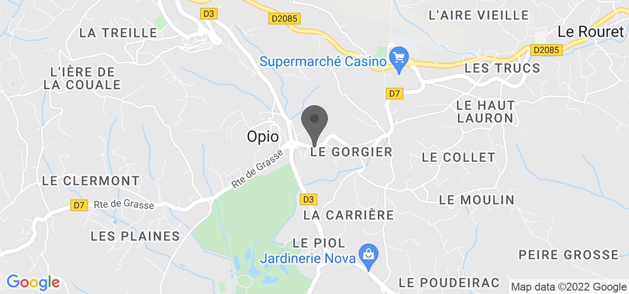 Plan d'accès — Caffé César restaurant L’Initial